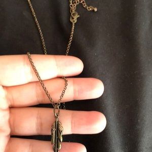 feather necklace